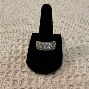 Sterling Ring with Cubic Zirconium